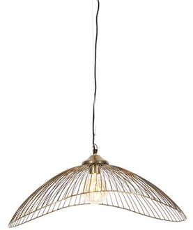 Design hanglamp messing 64 cm - Pia Goud