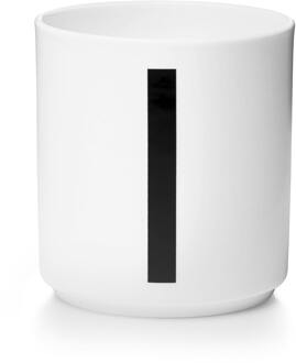 Design Letters Personal Porcelain Cup I - White