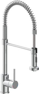 DESIGN mengkraan keuken met spiraalveer | chroom - 19130 19130