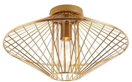 Design plafondlamp goud - Zahra