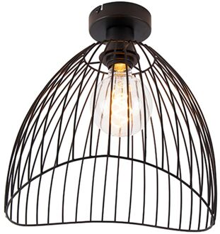 Design plafondlamp zwart 29 cm - Pua