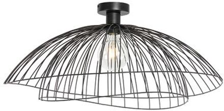 Design plafondlamp zwart 66 cm - Pua