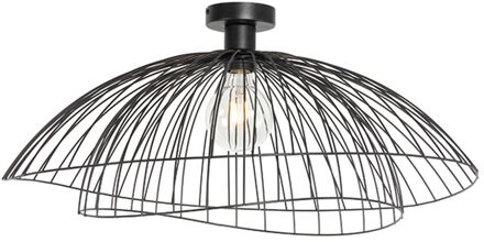 Design plafondlamp zwart 66 cm - Pua