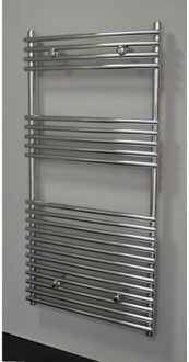 design radiator Tube-On-Tube 120 x 60 cm. chroom