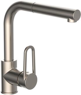 DESIGN RING mengkraan keuken met uittrekbare uitloop | RVS - 26238 26238