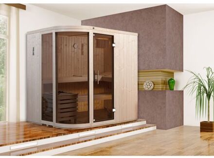 design sauna Sara 1 7,5 kW BioS 194x194cm
