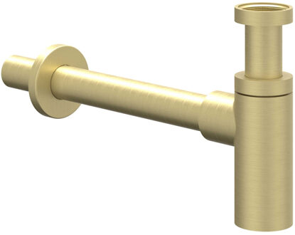 Design Sifon IVY Hoog Model Geborsteld Mat Goud PVD