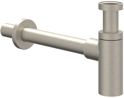 Design Sifon IVY Hoog Model Geborsteld Nickel PVD
