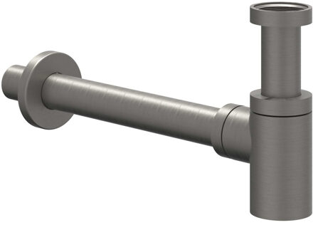 Design Sifon IVY Laag Model Geborsteld Metal Black PVD