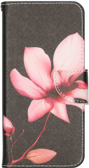 Design Softcase Booktype iPhone 12 Pro Max hoesje - Bloemen