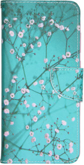 Design Softcase Booktype Samsung Galaxy S20 Ultra hoesje - Bloesem