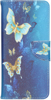 Design Softcase Booktype Samsung Galaxy S20 Ultra hoesje - Vlinders