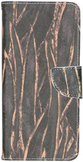 Design Softcase Booktype Samsung Galaxy S20 Ultra hoesje - Wild Bladeren