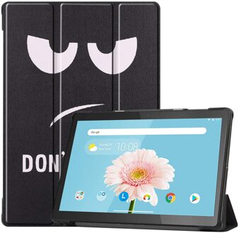 Design Trifold Bookcase Lenovo Tab M10 - Don't Touch