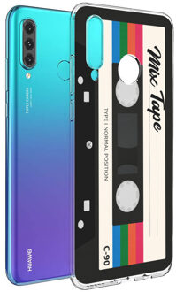Design voor de Huawei P30 Lite hoesje - Cassette