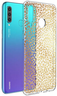 Design voor de Huawei P30 Lite hoesje - Grafisch - Goud