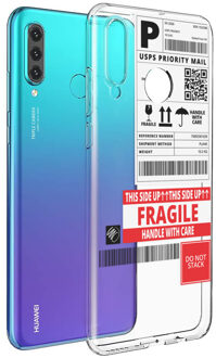 Design voor de Huawei P30 Lite hoesje - Label