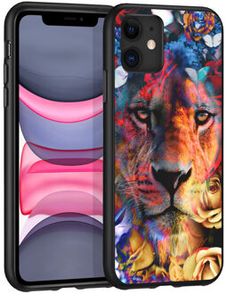 Design voor de iPhone 11 hoesje - Jungle - Leeuw