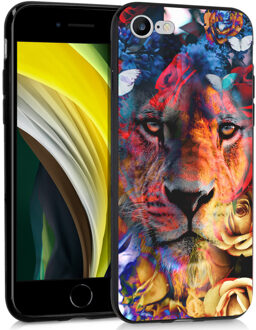 Design voor de iPhone SE (2020) / 8 / 7 hoesje - Jungle - Leeuw