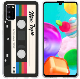 Design voor de Samsung Galaxy A41 hoesje - Cassette