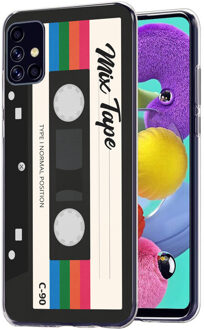 Design voor de Samsung Galaxy A51 hoesje - Cassette