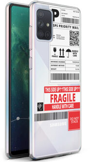 Design voor de Samsung Galaxy A71 hoesje - Label