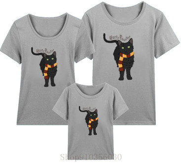 Design Wizard Harry Hogwarts-catMagic Funny Potter-lover Gryffin mom and daughter matching clothes summer dress t shirt matching