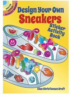 Design Your Own Sneakers Sticker Activity Book