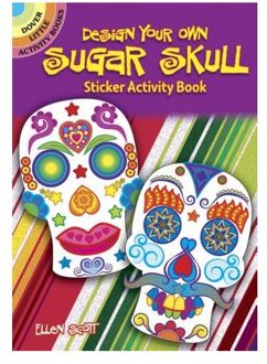 Design Your Own Sugar Skull Sticker Activity Book