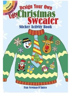Design Your Own "ugly" Christmas Sweater Sticker Activity Book - Fran Newman-D'Amico