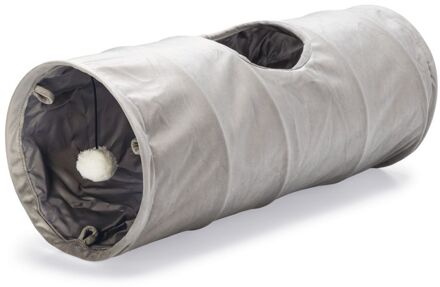 Designed by Lotte Cylla - Kattentunnel - Grijs - 65x25x25 cm