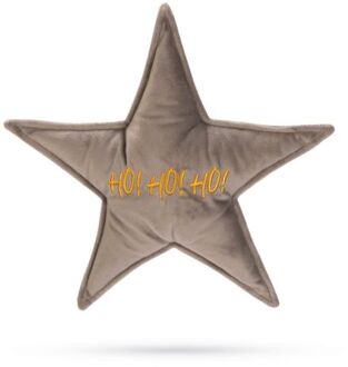 Designed By Lotte Kerstster Knuffel - Hondenspeelgoed - Grijs - 29x27x5 cm