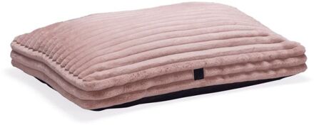 Designed by Lotte Reza - Hondenkussen - Roze - 100x70x12cm - Middel