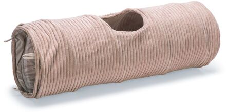 Designed by Lotte Rib - Kattentunnel - Roze - 75x25x25 cm
