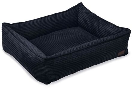 Designed by Lotte Ribbed - Hondenmand - Antraciet - 80x70x22cm - Middel