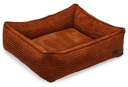 Designed by Lotte Ribbed - Hondenmand - Terracotta - 65x60x20cm - Klein