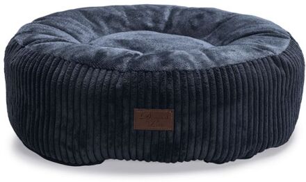 Designed by Lotte Ribbed - Kattenmand - Polyester - Antraciet - 50x50x17 cm