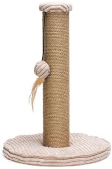 Designed by Lotte Ribbed - Krabpaal - Roze - 35x35x50 cm