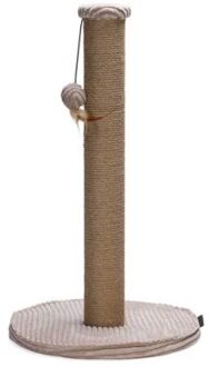 Designed by Lotte Ribbed - Krabpaal - Roze - 41x41x70 cm