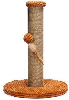 Designed by Lotte Ribbed - Krabpaal - Terracotta - 35x35x50 cm