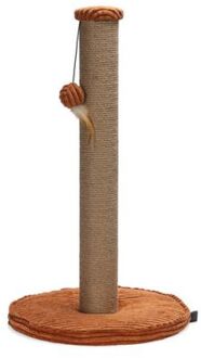 Designed by Lotte Ribbed - Krabpaal - Terracotta - 41x41x70 cm