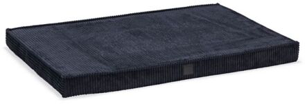 Designed by Lotte Ribbed Orthopedisch - Benchkussen - Antraciet - 108x69x8cm - Groot