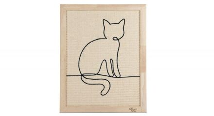 Designed by Lotte Sammy - Krabplank - Hout - Naturel - 50x40x2 cm