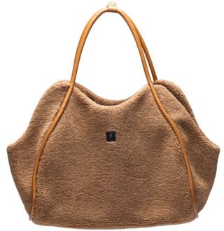 Designed by Lotte Tebby - Draagtas - Cognac - 43x18x35 cm