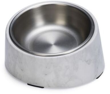 Designed by Lotte Vita - Voerbak - 14x13,5x7,6 cm - Wit - 200 gram