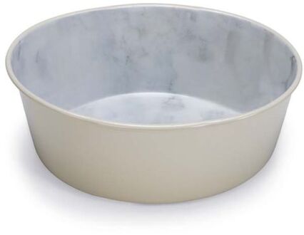 Designed by Lotte Vive - Hondenvoerbak - 20x20x7 cm - Wit