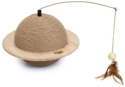 Designed by lotte Wiggly - Krabbol - Hout - Naturel - 29,5 cm