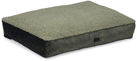 Designed by Lotte  Yndis - Hondenkussen - Bouclé - Groen - 100x70x15 cm - Groot