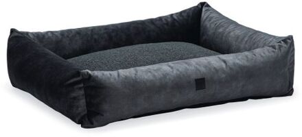 Designed by Lotte  Yndis - Hondenmand - Bouclé - Antraciet - 95x80x25 cm - Groot