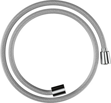 Designflex doucheslang textiel 125 cm, chroom